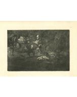 Disparate fúnebre - from Los Proverbios by  Francisco Goya - Old Master artwork