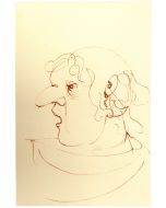 Profile by Leonor Fini - Contemporary Artwork
