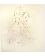 The Couple by Leonor Fini - Contemporary Artwork