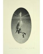 Dal Torchio Dell'Autore is an original black and white etching realized in 1973 by Leo Guida.