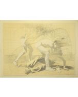 The Fight by Flaniha - Old Master Artwork