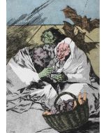 Mucho hay que existencializar from Dali's Caprichos by Goya by Salvador Dalì -  Contemporary Artwork