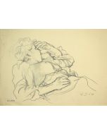 Nude of Woman by Leo Guida - Artwork