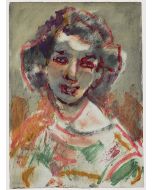 Portrait of a woman by Mino Maccari.