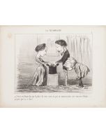 Honoré Daumier - Voyons, ma femme (...) - La Fluidomanie - Modern Artwork