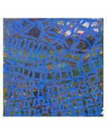 Blue Reticulum by Giorgio Lo Fermo - Contemporary Artwork