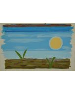 "Summer Landscape" by Anonymous - Modern Artwork