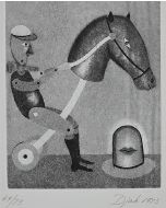 Rocking horse by Zivko Djak - Contemporary Artwork