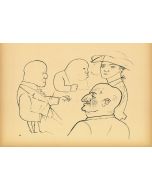  Shark from Ecce Homo by George Grosz -Modern Artwork