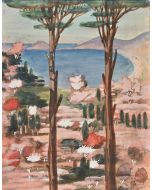Pines On The Sea - Jean-Raymond Delpech - Contemporary Art