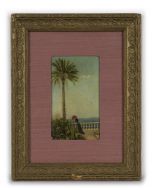  Terrace on the sea by Anonymous - Modern Artwork