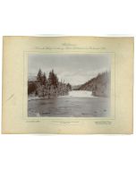 Canada - Bow Fall - 10 September 1893 by prince Franz Ferdinand von Osterreich Este - Artwork