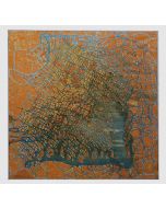 Golden Reticulum by Giorgio Lo Fermo - Contemporary Artwork