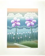 Field of flowers by Ivan Rabuzin - Contemporary Artwork