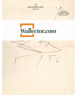 Cataloguing Dalí by Salvador Dalí - Surrealist Manuscript