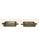 Pair of Silver Ashtrays - Decorative Object