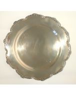 Silver Dish Plate by Anonymous - Decorative Object