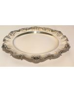 Silver Dish Plate By Anonymous - Decorative Object
