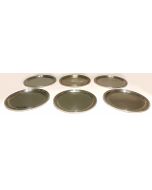 Set of Six Silver Dishes by Anonymous - Decorative Object