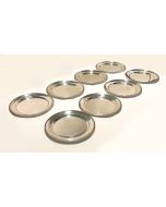 Set of Eight Silver Dishes by Anonymous - Decorative Object