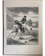 Phiz, Abduction of Miss Gould, Browne Hablot Knight, Phiz, Charles Dickens, DSatire, Illustration, London, Bristol,  George Cruikshank,  John Leech,  David Copperfield, Pickwick, Dombey and his son, Martin Chuzzlewit, Gould, 