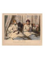 Zodiaque des gens du monde, Plate n. 13 by Paul Gavarni - Prints & Multiples