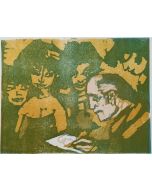 The Illustrator by Mino Maccari - Modern Artwork