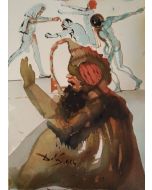 Joseph et fratres in Aegypto - From "Biblia Sacra" by Salvador Dalì - Surrealist Artwork