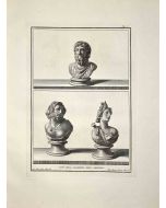 Filippo Morghen - Ancient Roman Busts - Old Masters Art