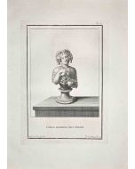 Pietro Mangini - Ancient Roman Bust - Old Masters Art