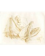 Anonymous – Reclined Nude - Contemporary Art