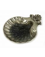 Shell Shaped Vintage Silver Plated Ashtray - Decorative Objects