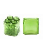 Set of Vintage Green Glasses - SOLD