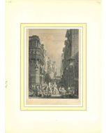 Ancient View of Strada St. Giovanni, Valetta