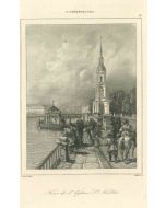 Ancient View of the Tour de l'Eglise St. Nicolas