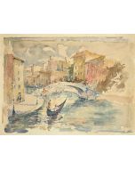 View of Canal in Venice