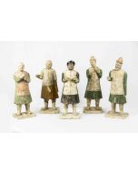 Set of 5 Chinese statuettes - SOLD