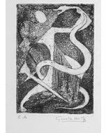 Giselle Halff - Cavalier in the Battle with Serpent - Modern Art