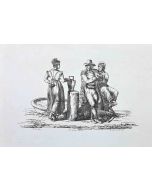 Anonymous - Roman Scene - Old Masters Art