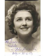 Clelia Drovandi Autograph - SOLD