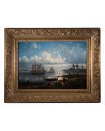 Landscape with Boats 