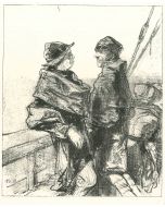 Paul Gavarni - Fishermen - Modern Art