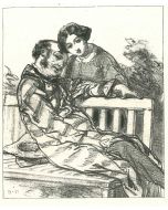 Paul Gavarni - Gentle Fondness - Modern Art