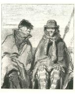 Paul Gavarni - The Conversation in the Ship - Modern Art