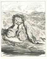 Paul Gavarni - The Delightful Rest by River - Modern Art
