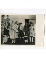 Queen and Duke with Charles and Princess Ann