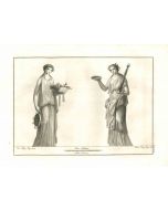 Ancient Roman Women - Carlo Nolli - Old Master's Artwork