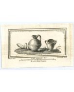 Ancient Roman Vases - Carlo Oraty - Old Master's Artwork
