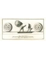 Ancient Roman Lion - Vincenzo Campana - Old Masters