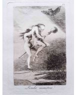 FOURTH INSTALLMENT Linda Maestra from Los Caprichos  - SOLD